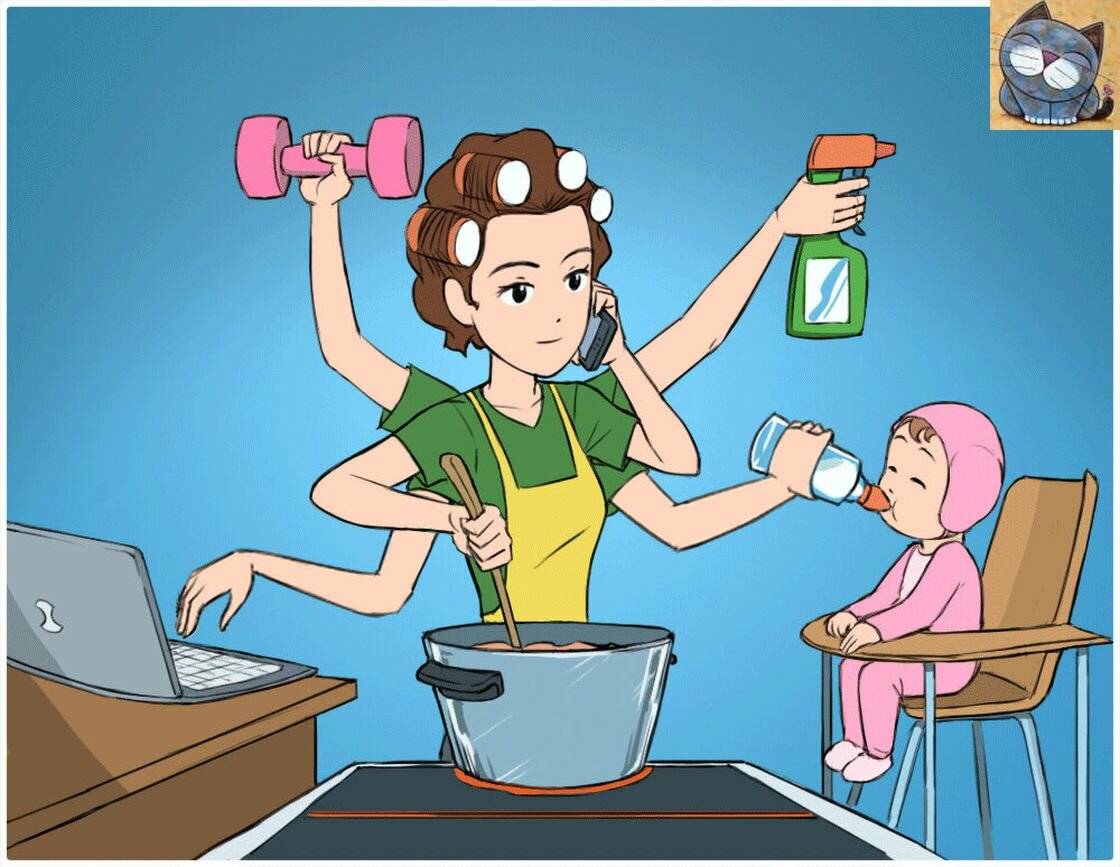 10 полезных привычек многодетной мамы, которые помогают все успевать и избежать выгорания