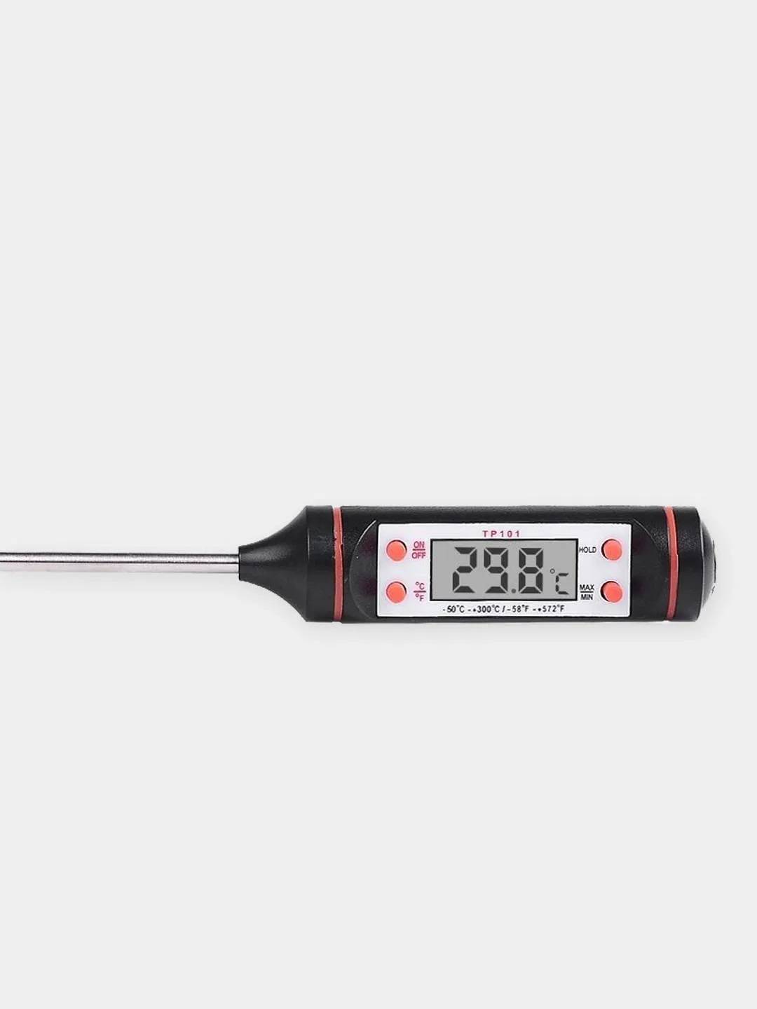 Использование термометра и турмощупа для духовки
