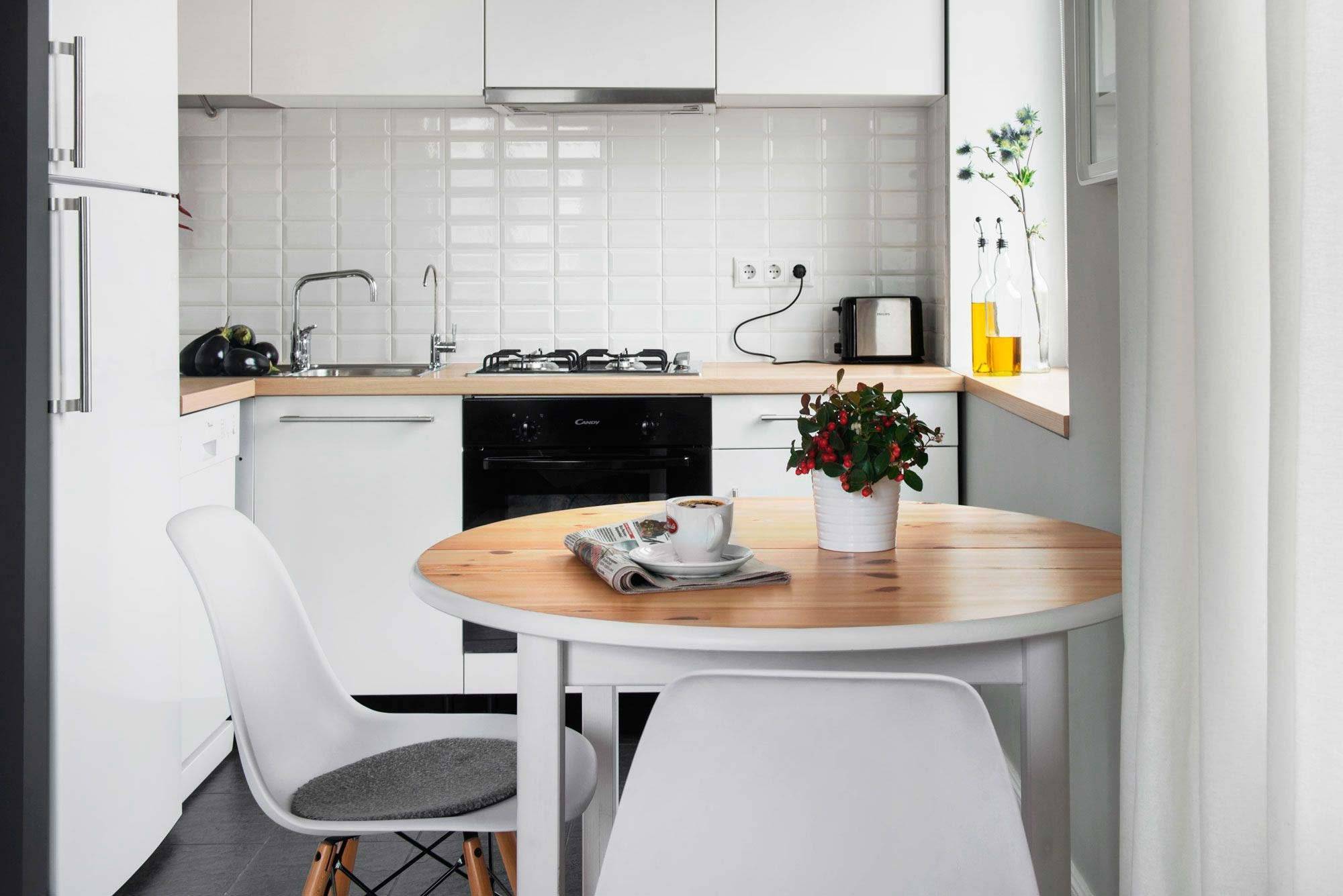 15 идей для экономии места в маленькой кухне