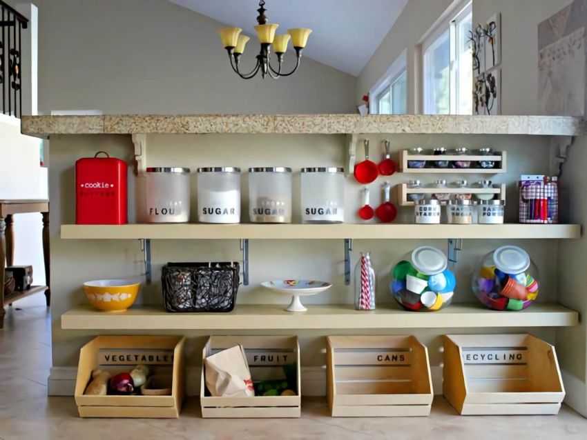 Идеи для вашего дома: 10 практичных идей правильного хранения, которые помогут навести порядок на кухне