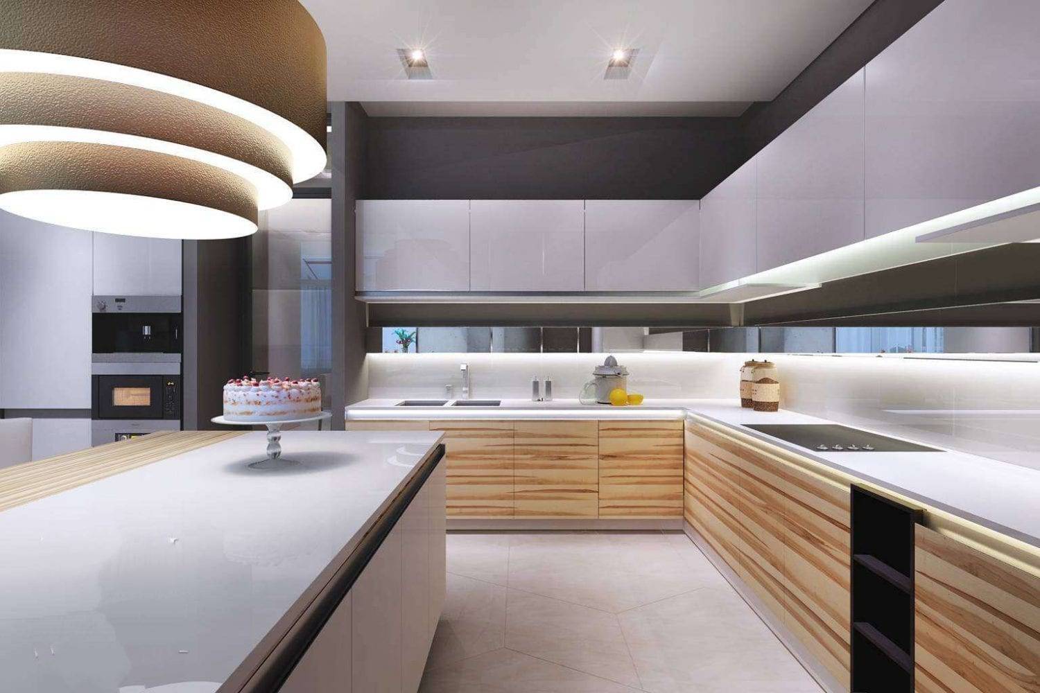 Модульные кухни — 150 фото лучших кухонных новинок в интерьере кухни