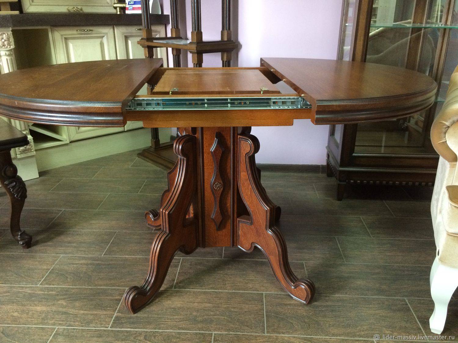 Стол из массива дерева, деревянный обеденный стол из массива дуба - компьютерный и кухонный