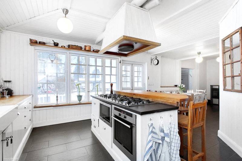 Кухня в скандинавском стиле: характерные черты дизайна, как оформить интерьер и подобрать мебель и цвета, как сделать рабочий треугольник, фото готовых решений