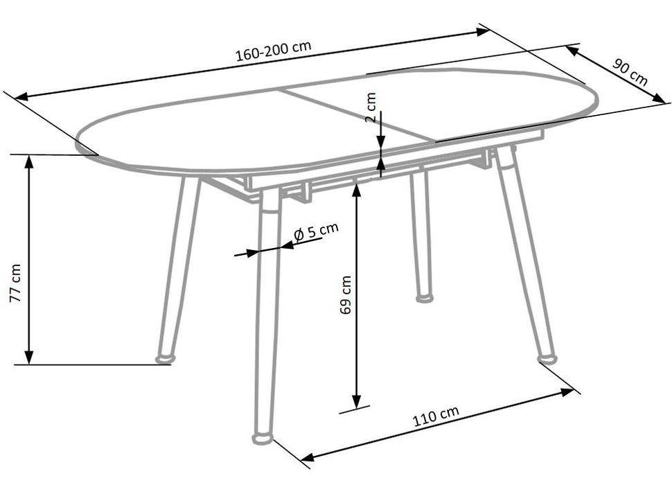Как выбрать правильный размер обеденного стола: виды форм, цветов и размеров