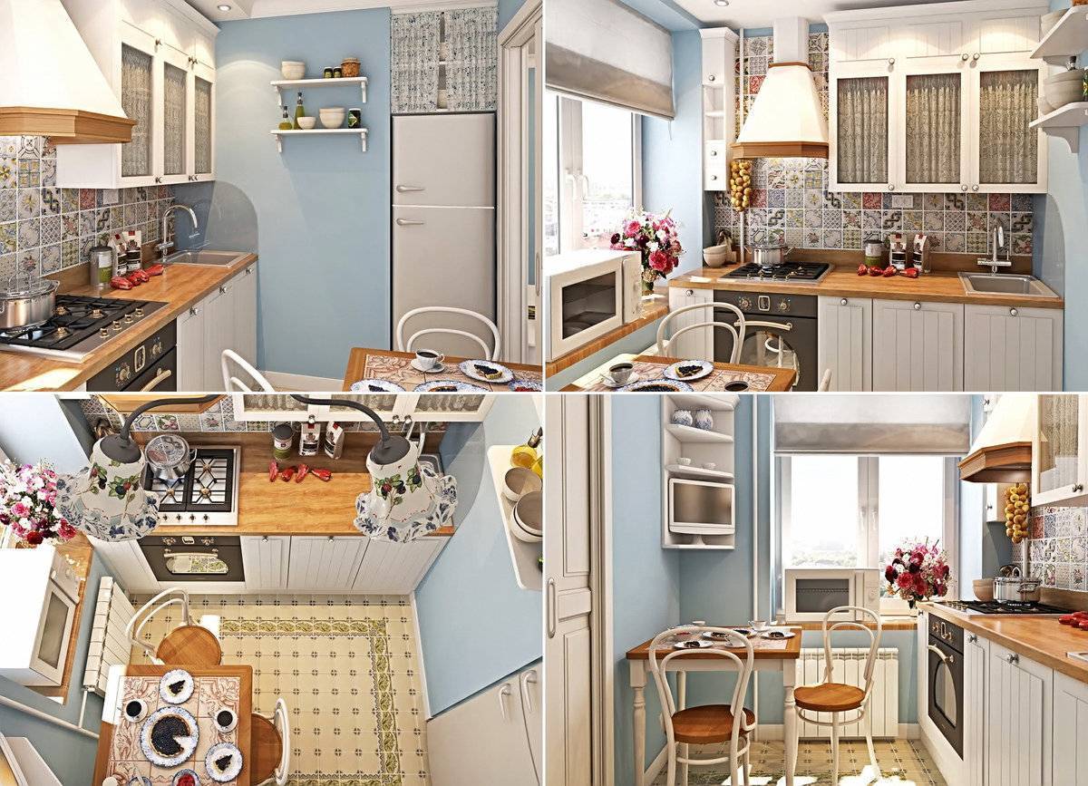 Дизайн маленькой кухни: 60 фото в интерьере