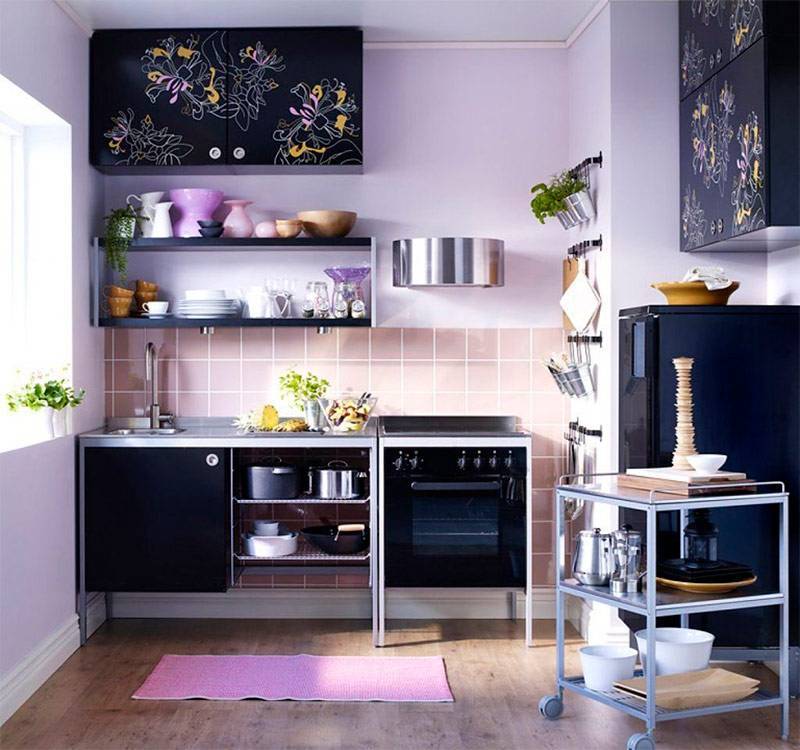 Дизайн кухни в коричневом цвете - оформления интерьера, сочетание цвета, фото примеры