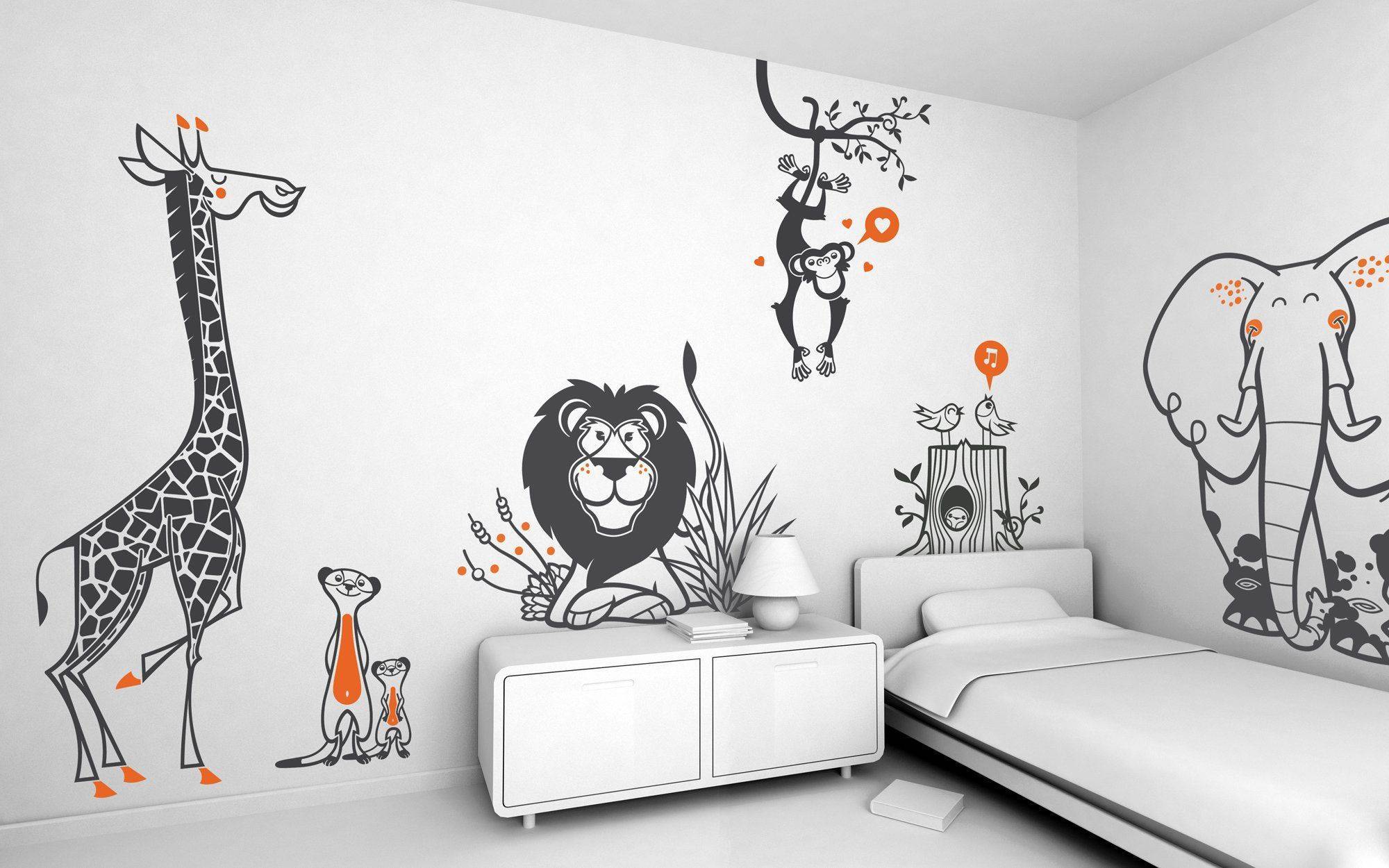 Что можно нарисовать на стене: фото лучших дизайнерских идей рисования на стенах в квартире