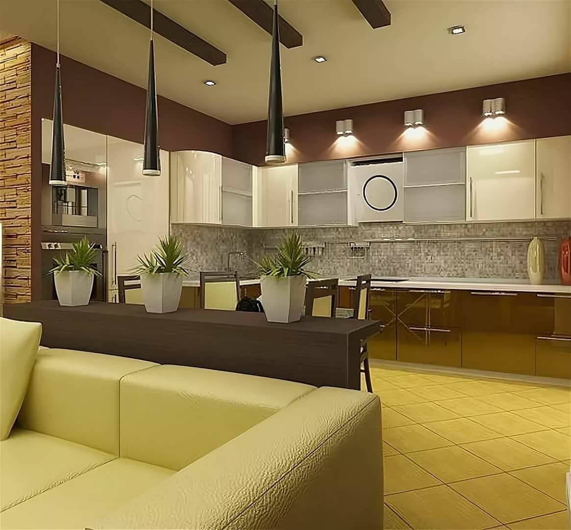 Кухня совмещенная с гостиной: примеры идеального зонирования и комфортной планировки (90 фото дизайна)