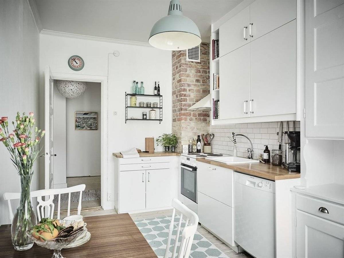 Кухня в скандинавском стиле: дизайн, декор, мебель [2019]