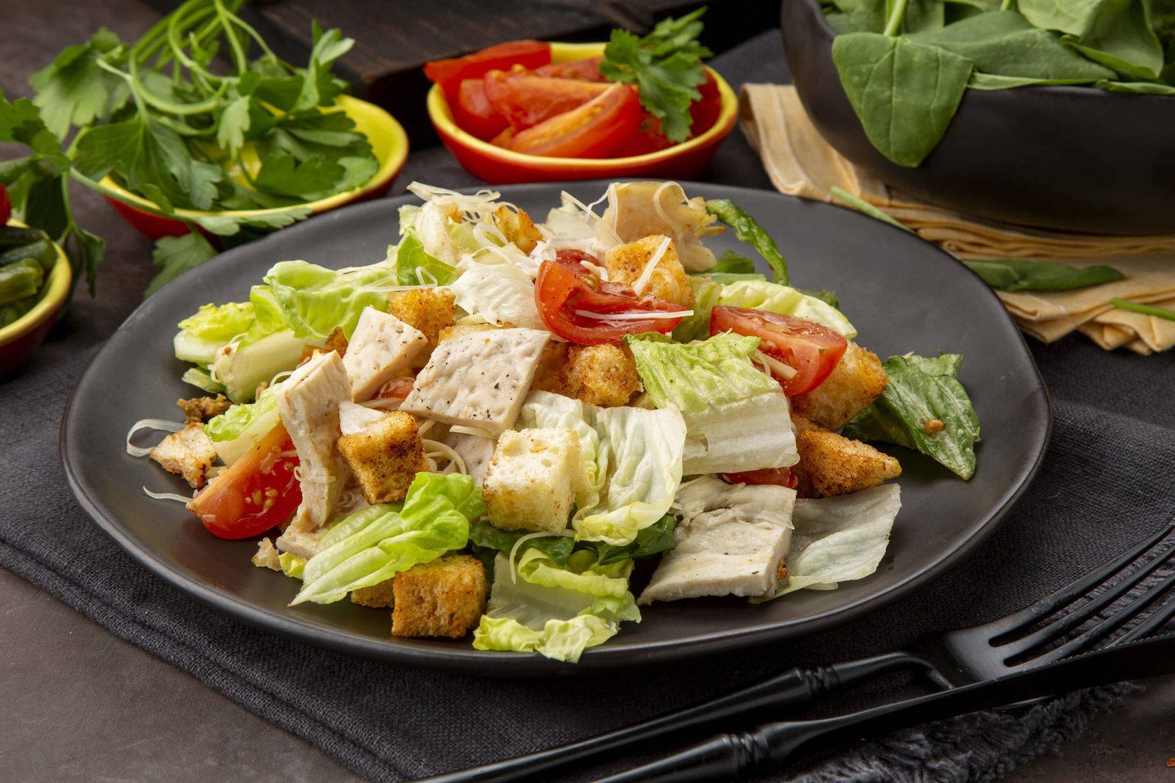 Салат цезарь с курицей - классические простые рецепты в домашних условиях