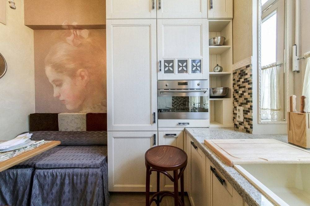 Диваны для кухни со спальным местом: идеи для малогабаритных квартир, фото интерьеров