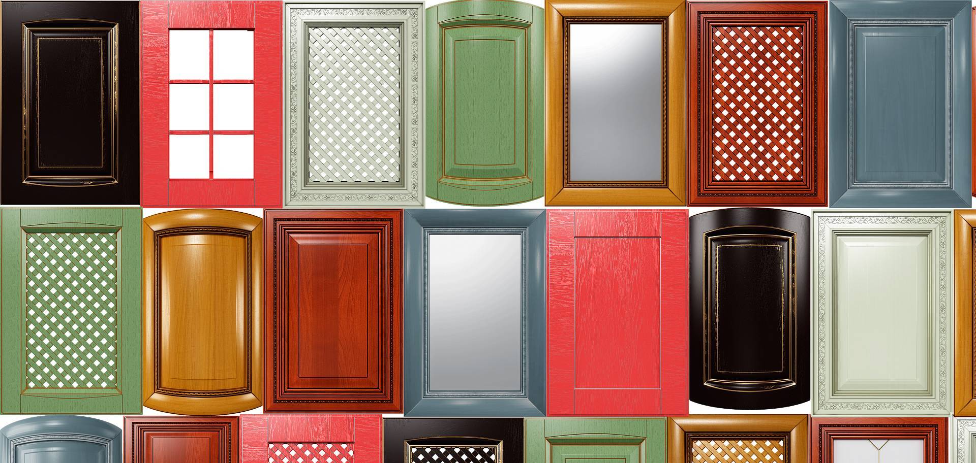 Разнообразие мебельных фасадов для кухни: материалы, их преимущества и недостатки