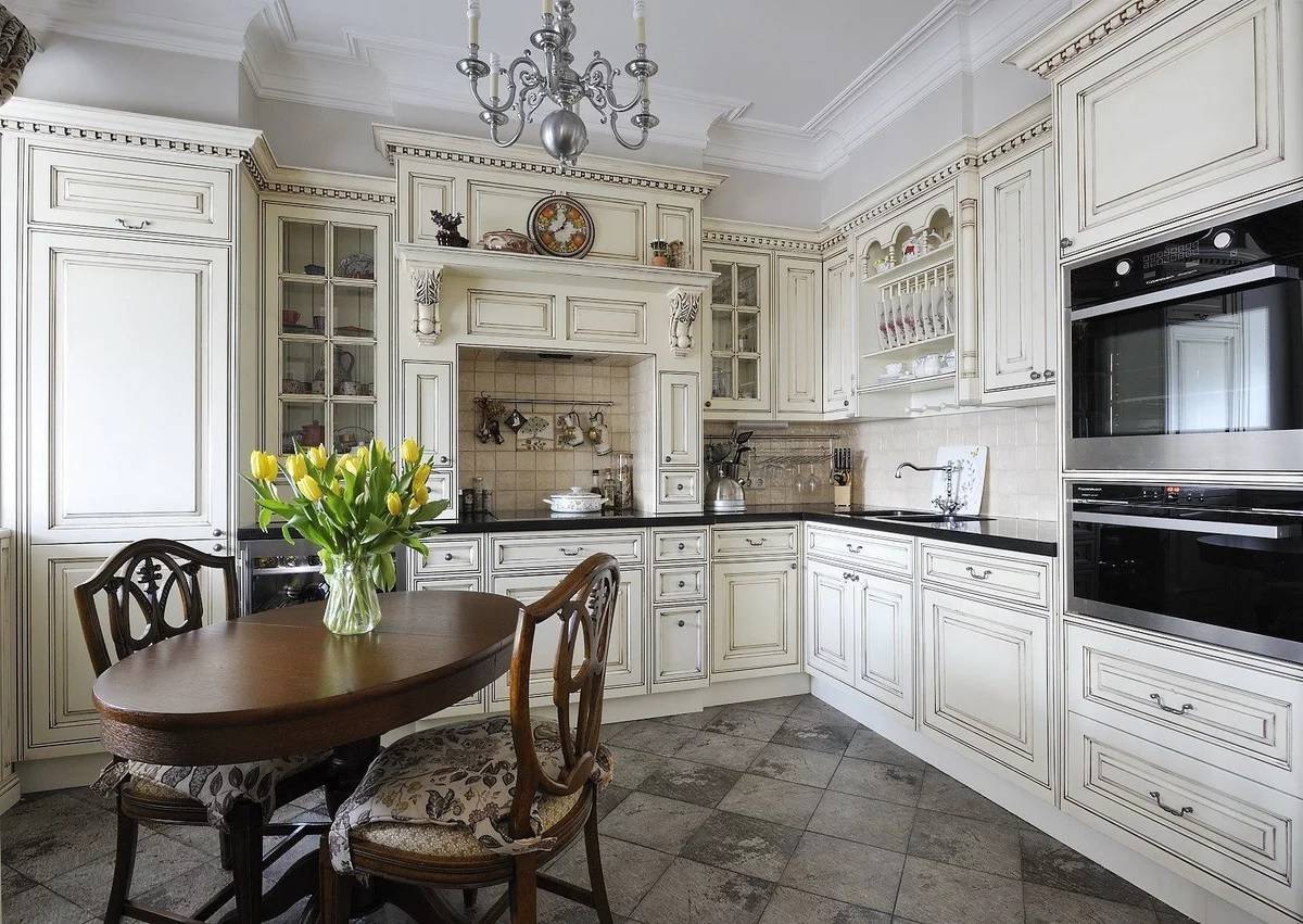 Классическая белая кухня: 100 фото кухни в стиле классика и неоклассика