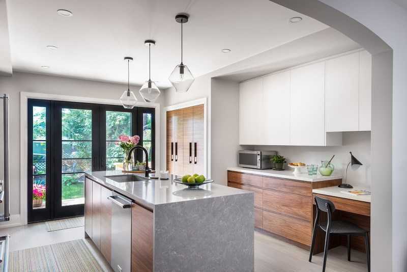 Кухни с нишей [70 фото] ♥️ дизайн в панельном доме и студии (#2019)