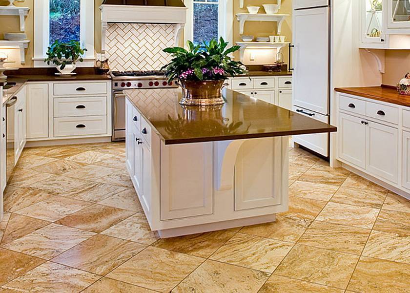 Плюсы и минусы керамической плитки для укладки на кухне, на полу в квартире