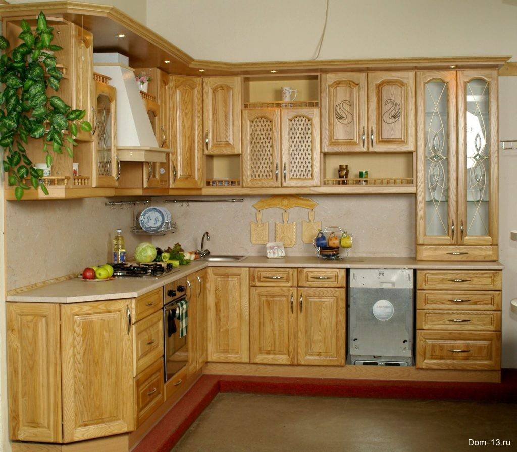 Кухня из дерева - 8 подсказок для покупателя (фото в интерьере)