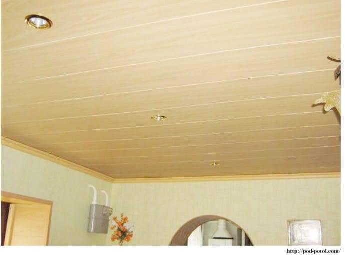 Пластиковый потолок на кухне: как сделать своими руками, пошаговые фото