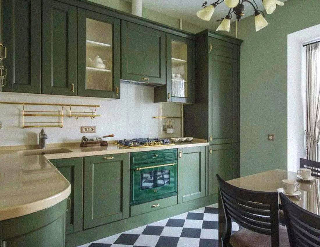 Оливковая кухня - 140 фото новинок дизайна кухни оливкового цвета