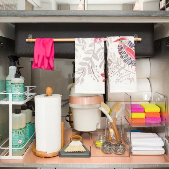 Как организовать пространство под мойкой – недорогие рабочие идеи. как рационально организовать пространство под раковиной на кухне?