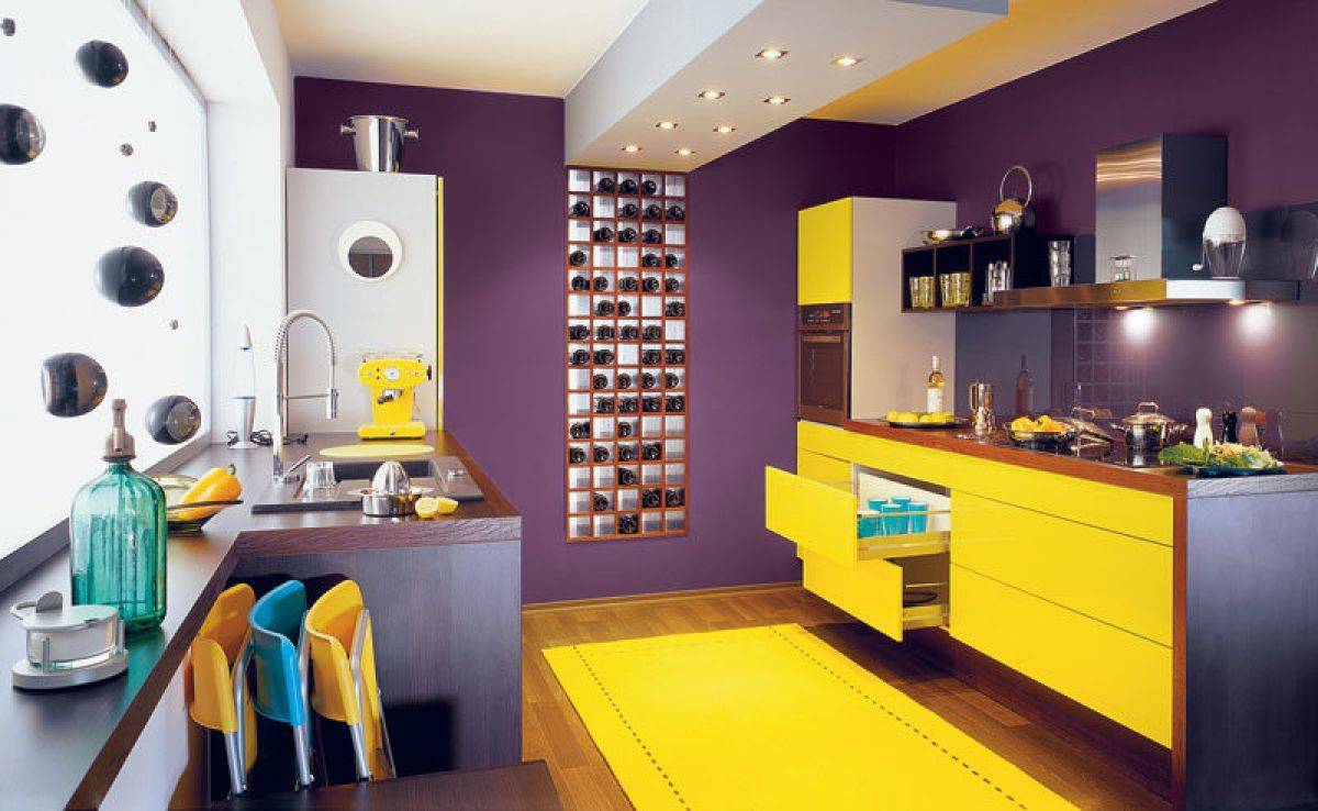 Сочетание цветов в интерьере кухни - 100 фото идей обустройства красивого дизайна на кухне