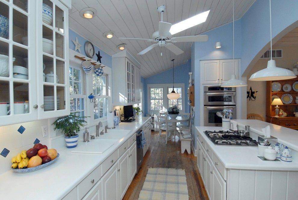 Кухня в морском стиле: более фото, лучшие дизайнерские решения