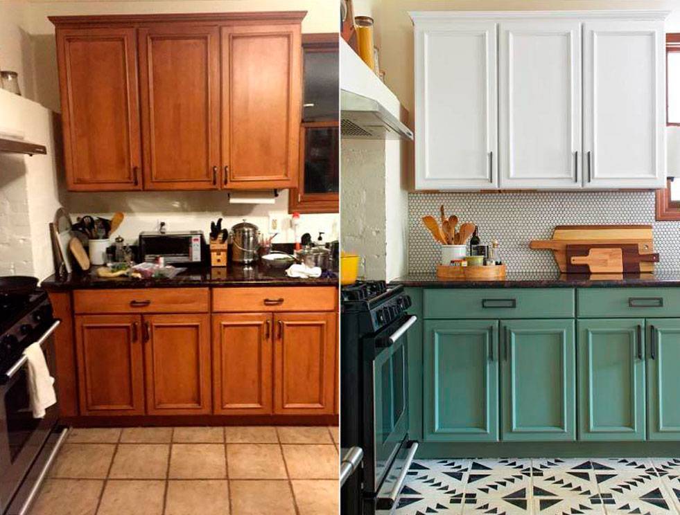 До и после: 8 старых кухонь, которые обновили своими руками