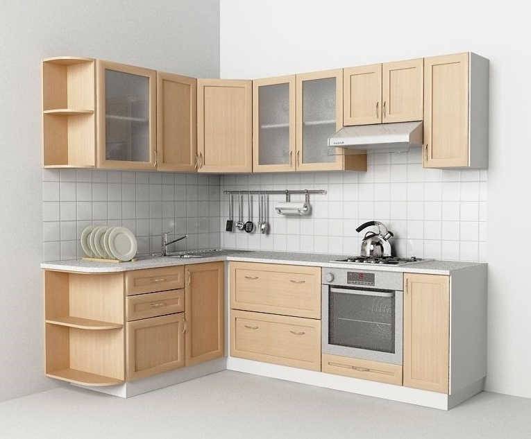 Модульные кухни - 150 фото современных идей оформления интерьера