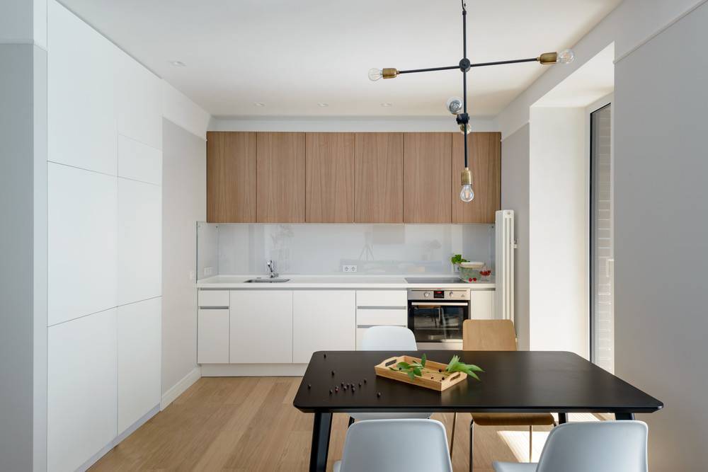 Уютный минимализм на кухне вашей мечты - 101 фото пример