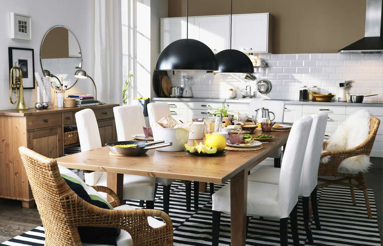 2021 ᐈ ???? (+65 фото) кухонные столы: разновидности и материалы 65 фото