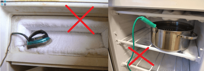Как быстро разморозить холодильник - полезные идеи