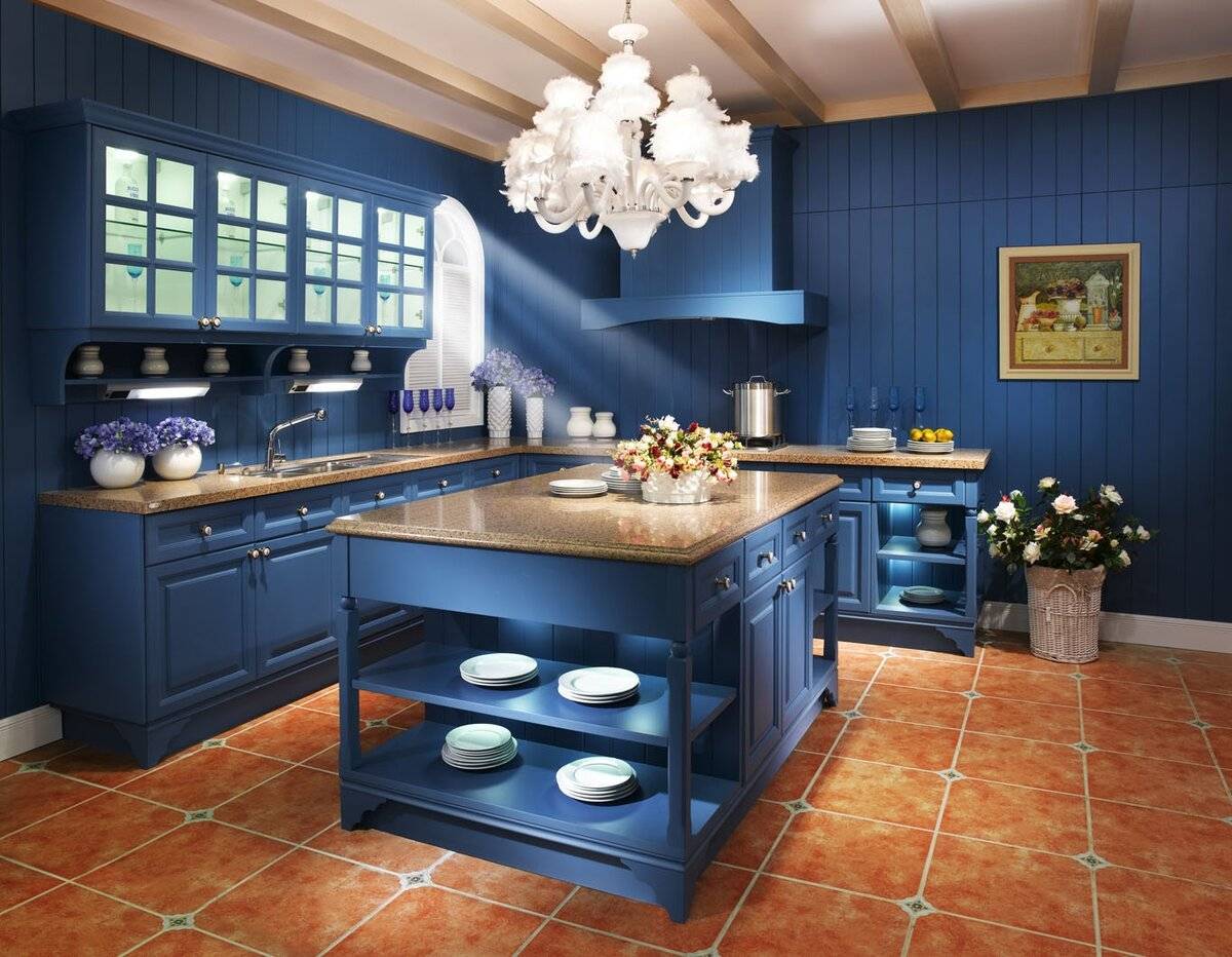 Синяя кухня. идеи идеального интерьера кухни в синем цвете!