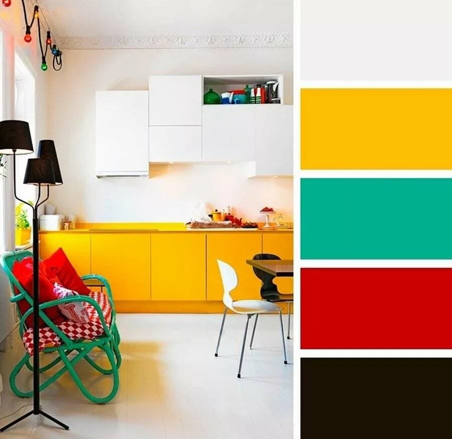 Какой цвет выбрать для кухни: маленькой; совмещенной с гостиной
