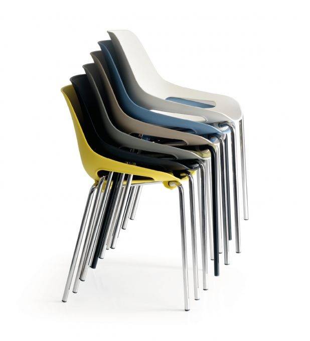 Штабелируемые стулья - обзор дизайнерских решений