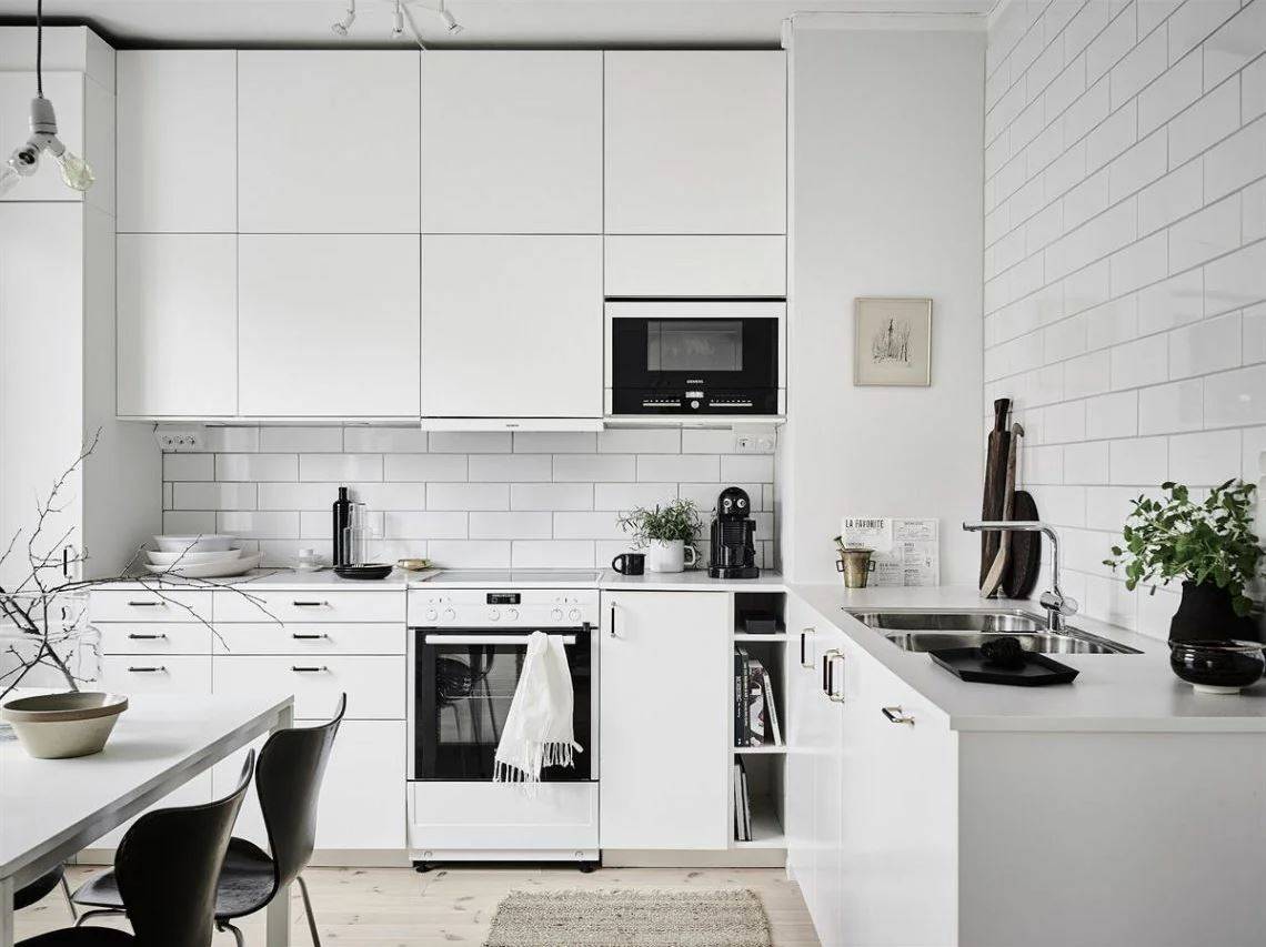Кухня в скандинавском стиле - 125 фото новинок с идеями дизайна!