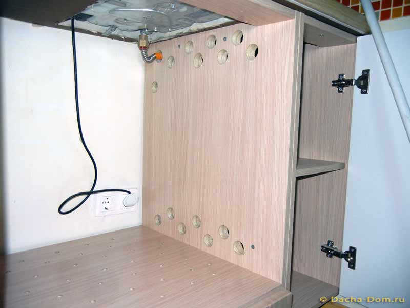 Установка электрического духового шкафа: инструкция