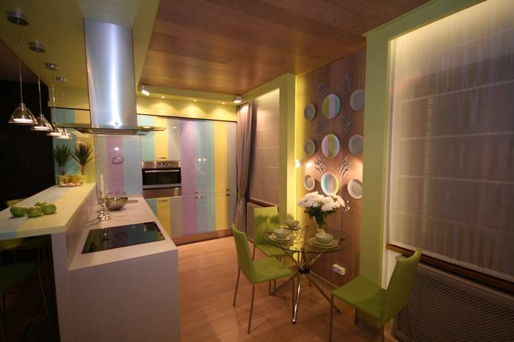 Кухня совмещенная с гостиной в хрущевке: 50+ фото дизайна и декора