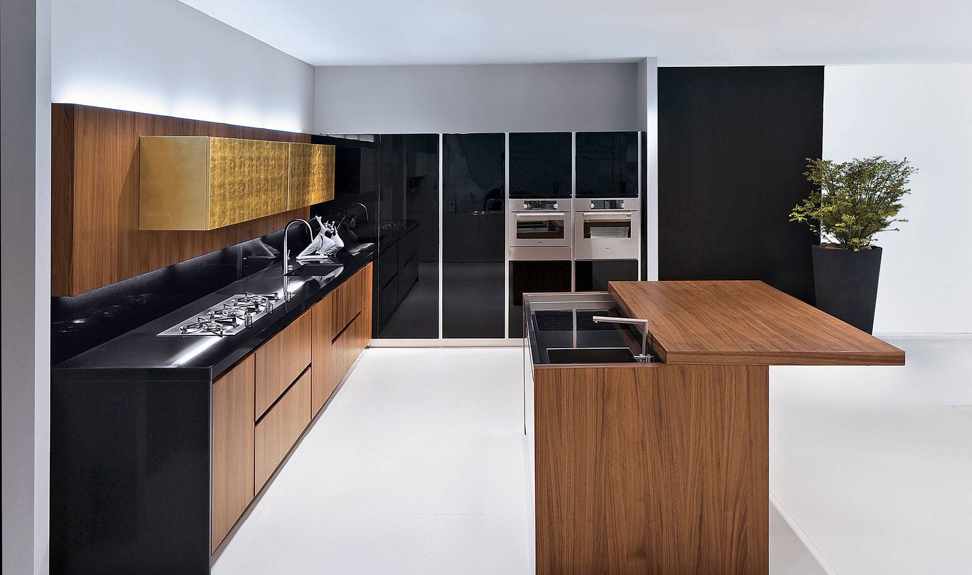 Модульные кухни - 150 фото современных идей оформления интерьера