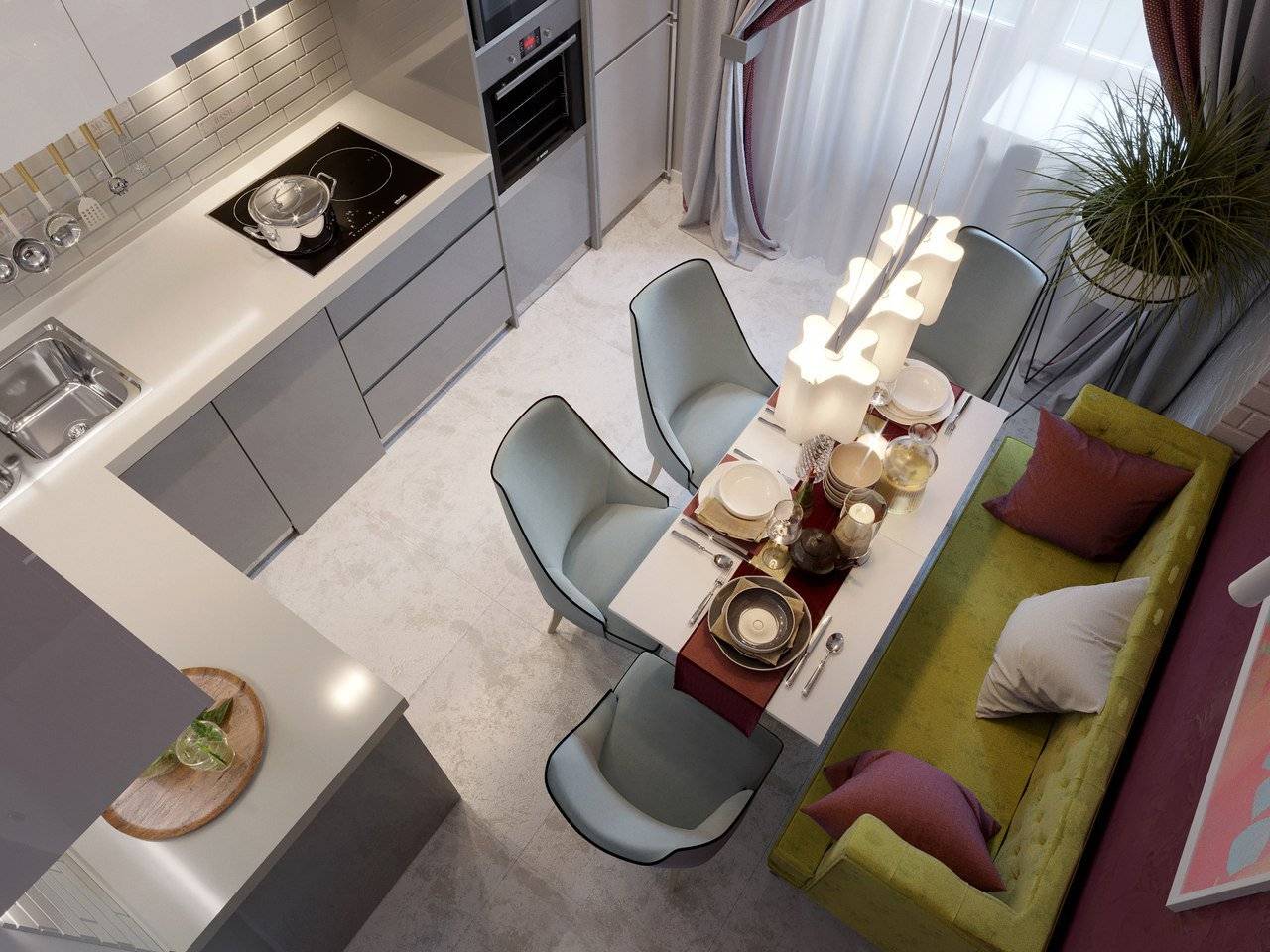 Дизайн кухни с диваном 45 фото-идей. идеальный диван на кухню