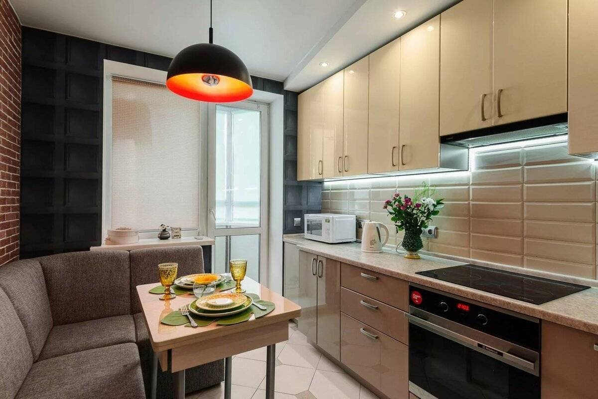 Дизайн кухни 16 кв м: 87 фото проектов квадратной кухни с диваном, современный стиль