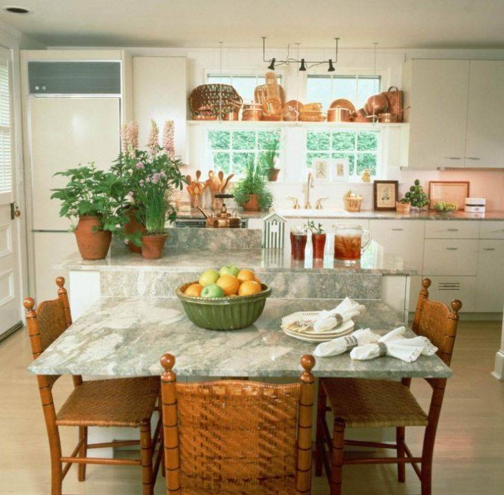Какой должна быть кухня по фен шуй, основные правила расположения помещения, выбор благоприятных цветов - 14 фото