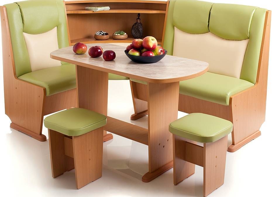 Дизайн кухни 2022 с угловым диваном и круглым столом – варианты расстановки мебели, интересные идеи с фото