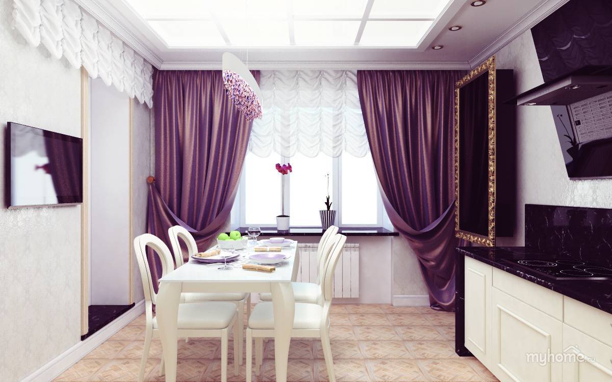 Современные шторы на кухню — 140 фото идей и новинок дизайна штор в интерьере кухни