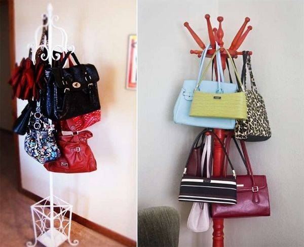 Не прячьте в шкаф: 7 оригинальных способов хранить сумки и обувь