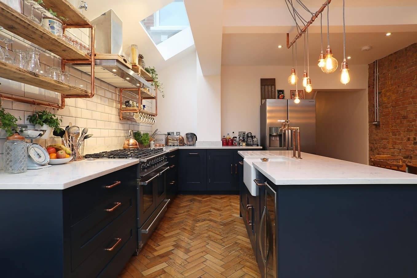 55 идей дизайна кухни без верхних шкафов