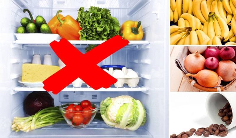 Какие продукты нельзя хранить в холодильнике? список и объяснения, почему нельзя этого делать