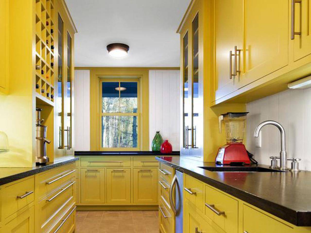 Желтая кухня: 140 реальных фото идеального сочетания желтого цвета в интерьере кухни