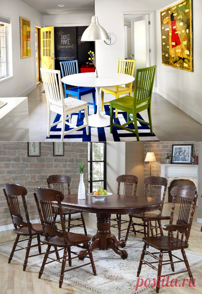 Новый взгляд на кухонные стулья: материалы, типы и конструкции