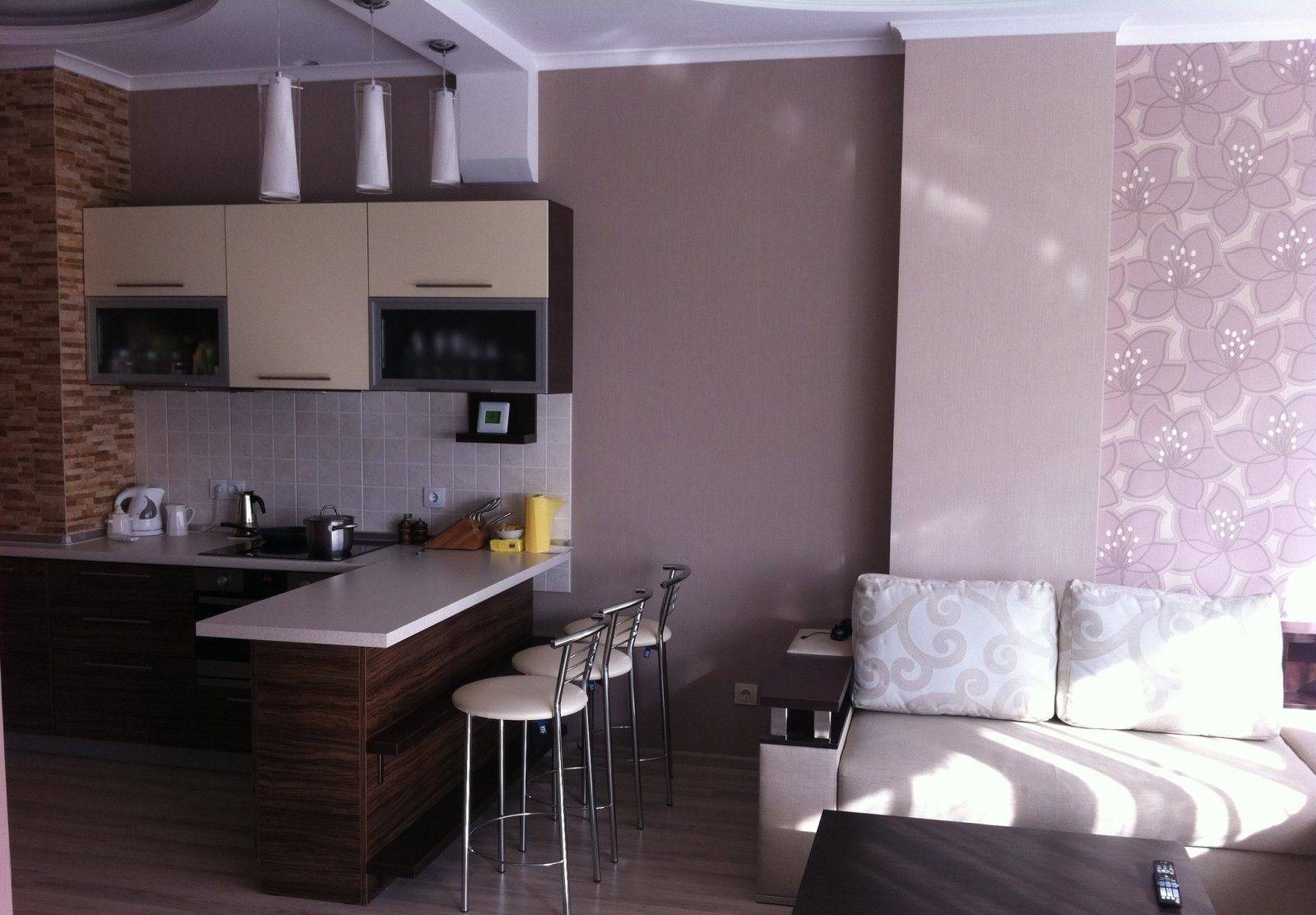 Дизайн кухни-гостиной на 16 кв.м.: 20 идей