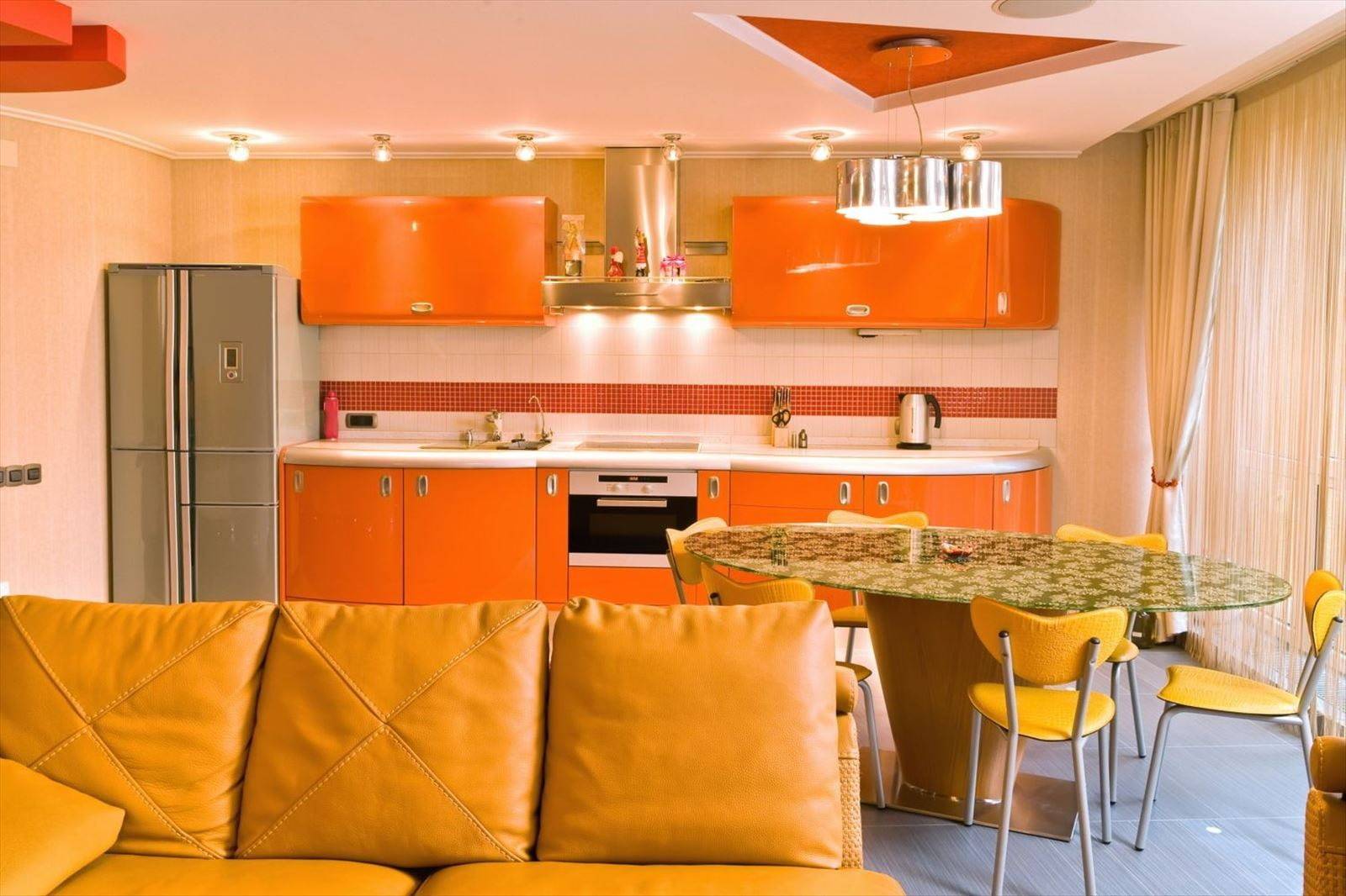Самые красивые и правильные сочетания персикового цвета в дизайне кухни