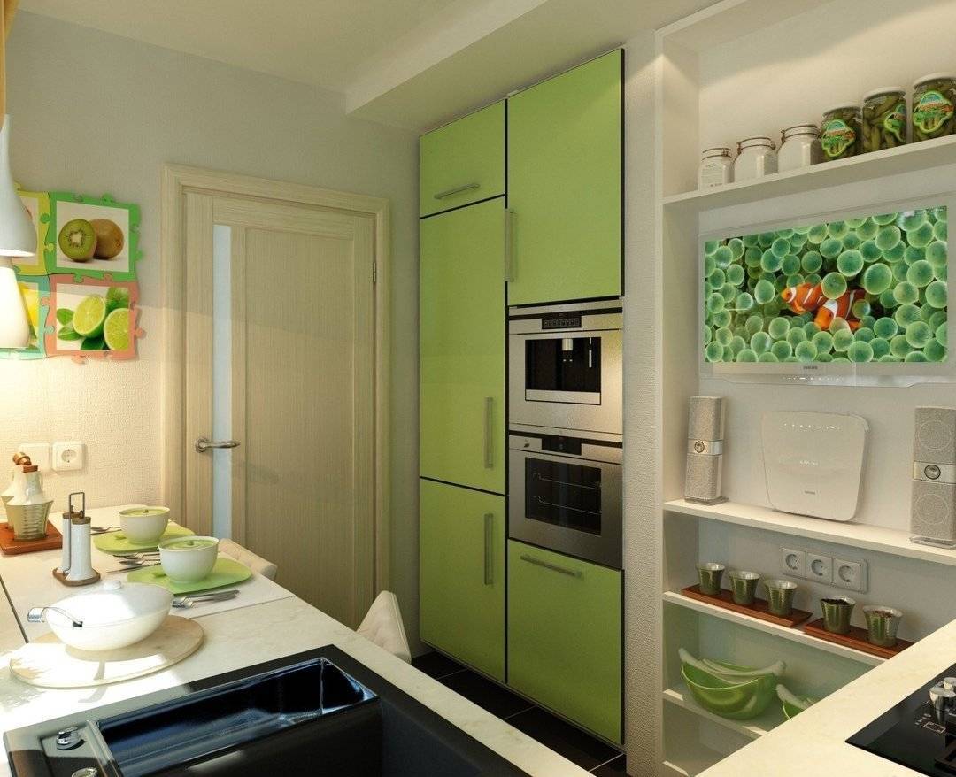 Дизайн малогабаритной кухни: фото реальных интерьеров